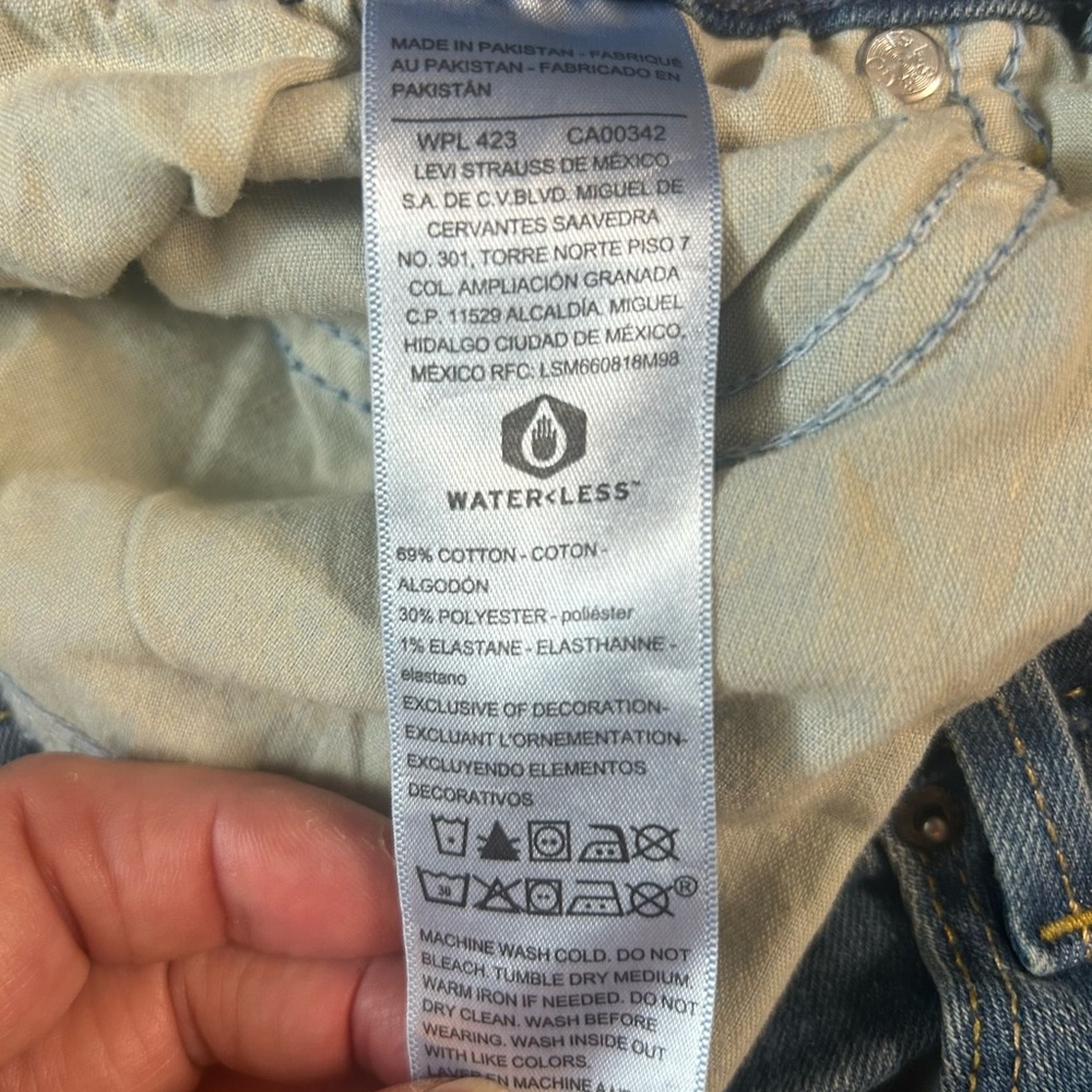 Signature by Levi Strauss Mid-Rise Capri Jeans - EUC - Picture 4 of 6